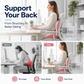Ergonomic Seat Cushion With Lumbar Support