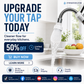 Anti-Splash Kitchen Faucet Filter for Sediment & Rust Removal