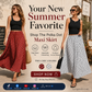 Women's Polka Dot Midi Skirt