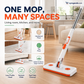 Multi-Functional Hands-Free Clip Flat Mop