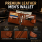 Men's Vintage RFID Blocking Wallet