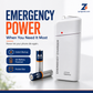 Portable Emergency Phone Charger AA Battery Powered Power Bank with LED Flashlight