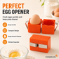 🍳Buy 1 Get 1 Free！🔥 50% OFF NOW ! ✨Quick Egg Cracker Tool – Fast Clean Egg Opener for Kitchen Baking