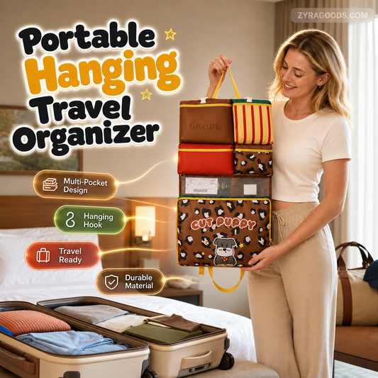 Foldable Hanging Travel Organizer Bag
