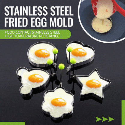 🔥Stainless Steel Fried Egg Molds（5 PCS）