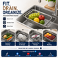 Great Gift - Expandable Over The Sink Dish Drying Rack