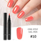(💝HOT SALE - 49% OFF) One Step Nail Gel Pen✅Eco-friendly & Tasteless