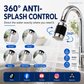 360-Degree Swivel Splash-Proof Faucet Aerator