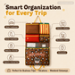 Foldable Hanging Travel Organizer Bag