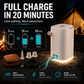 Mini Portable Air Pump with Light