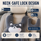Children's H-Shaped Car Travel Pillow