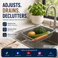 Great Gift - Expandable Over The Sink Dish Drying Rack