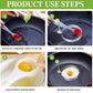 🔥Stainless Steel Fried Egg Molds（5 PCS）
