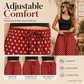 Women's Polka Dot Midi Skirt