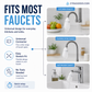Anti-Splash Kitchen Faucet Filter for Sediment & Rust Removal