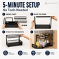 2-Tier Carbon Steel Organizer