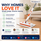 Multi-Functional Hands-Free Clip Flat Mop