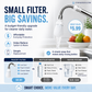 Anti-Splash Kitchen Faucet Filter for Sediment & Rust Removal