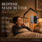 Magnetic Bedside Tablet Stand with Hidden Mattress Base