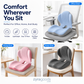 Ergonomic Seat Cushion With Lumbar Support