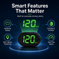 Car Head-Up Display with Auto-Brightness Sensor