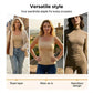 Last Day Special Price £12.99💐 Women’s U-Neck Tank Tops with Built-In Bra