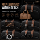 Durable Car Seat Headrest Hook Storage Organizer