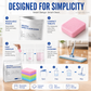 30-Pieces Multi-Effect Floor Cleaning Sheets