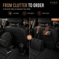 Durable Car Seat Headrest Hook Storage Organizer