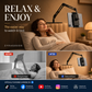 Magnetic Bedside Tablet Stand with Hidden Mattress Base