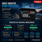 Car GPS Speedometer Heads Up Display