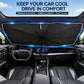 🏆LAST DAY SALE 60% OFF!!💕SunShade Foldable Heat Protector™– UK Ready! 🇬🇧