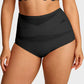 🌸 Last Day Special Price £9.99 ! 🔥Plus-Size High-Waist Cross Tummy Control Panties