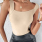 Last Day Special Price £12.99💐 Women’s U-Neck Tank Tops with Built-In Bra