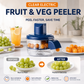 Transparent Electric Fruit and Vegetable Peeler