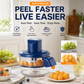 Transparent Electric Fruit and Vegetable Peeler