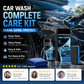 Gentle Effective Car Cleaning Spray with Sponge & Cloth