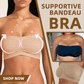 🏆 Last Day Special Price £13.99 ! 💐Supportive Bandeau Bra – Wire-free solid support, seamless strapless design, soft stretch fabric, anti-slip silicone band, comfy for daily wear & summer outfits✨