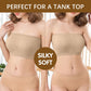 🏆 Last Day Special Price £13.99 ! 💐Supportive Bandeau Bra – Wire-free solid support, seamless strapless design, soft stretch fabric, anti-slip silicone band, comfy for daily wear & summer outfits✨