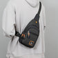 🎒 LIMITED-TIME 50% OFF! ✨ Waterproof Multi-pocket Crossbody Sling Bag – Organized Storage, Adjustable Strap, Headphone Jack 🌧️