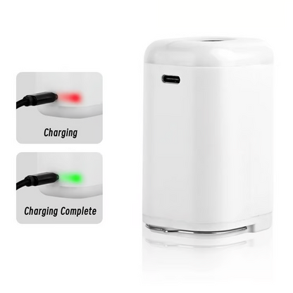 Mini Portable Air Pump with Light