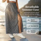 Women's Ditsy Floral High-Waist Slit Skirt