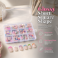 🥳2026 HOT SALE🥳💞50K+ SOLD!💅✨ 50% OFF!🎁 Color Pop Press-On Nails🎨Free handheld mini UV nail lamp💡