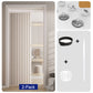 No-Drill Magnetic Accordion Door Curtain