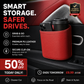 🥳2026 HOT SALE🥳💞50K+ SOLD!🚗🧺 50% OFF! Leather Car Door Cup Holder – Wide‑mouth opening, easy reach for drinks & phone. Clip‑on secure fit. PU leather, tough & stylish. 🛡️✨